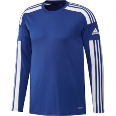 Longsleeve - Adidas Herren Langarm Trikot Squadra 21 blau-weiß