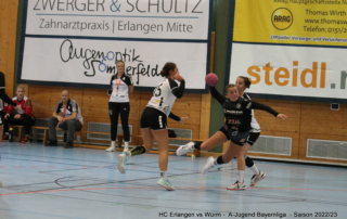Erlanger Handballerinnen weiter siegreich in der Jugendbundesliga