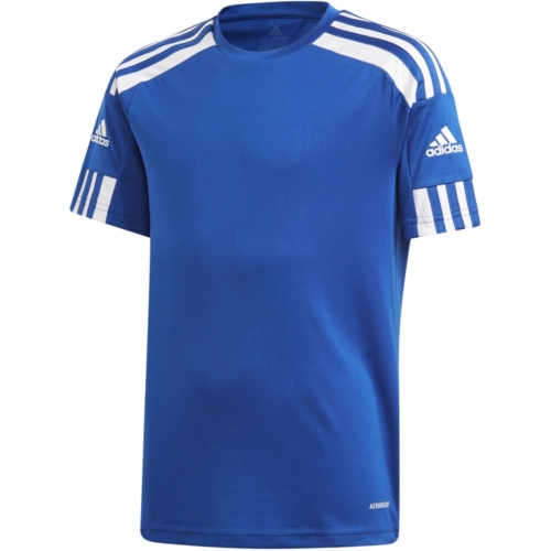 Aufwärmshirt - Adidas Kinder Kurzarm Trikot Squadra 21 blau-weiß (gk9151)
