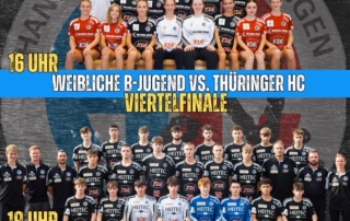 1/2 Finale dt. Meisterschaft Rückspiel mA1 Jugend, 1/4 Final Spiel wB- Jugend
