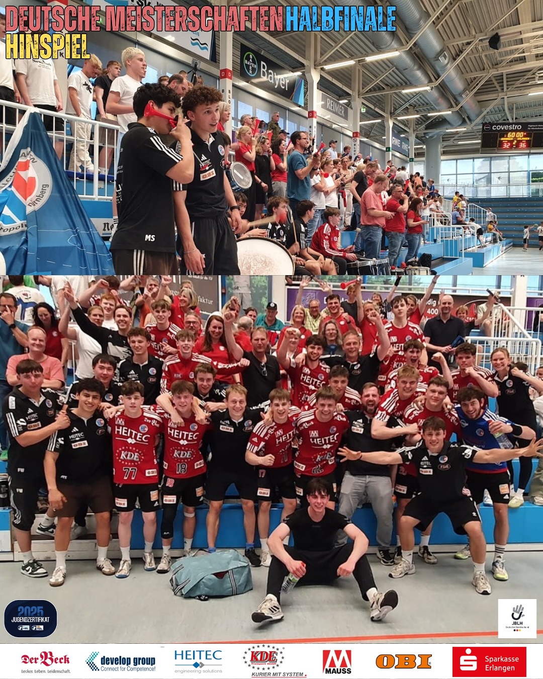 mA1 Jugend: DEUTSCHE MEISTERSCHAFT | HALBFINALE | HINSPIEL