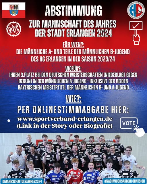 Wahl zur Mannschaft des Jahres 2024