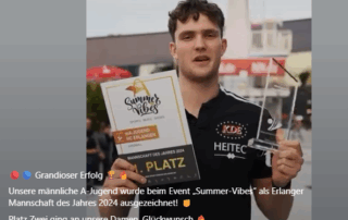 mA Jugend als Mannschaft des Jahres 2024 ausgezeichnet