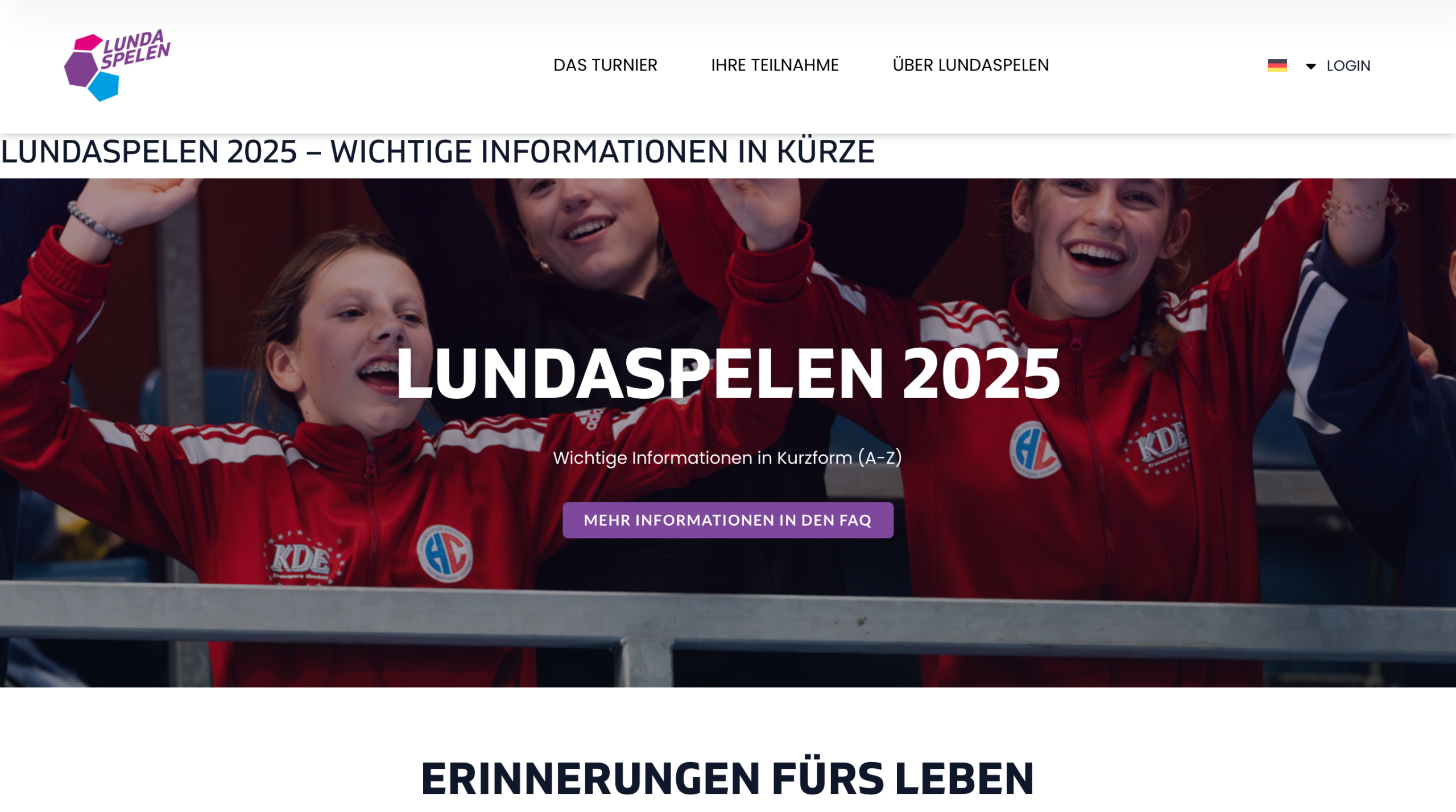 HC Erlangen reist mit vier Mädchen-Teams zu den Lundaspelen 2025 – Ein echtes Handball-Fest wartet!